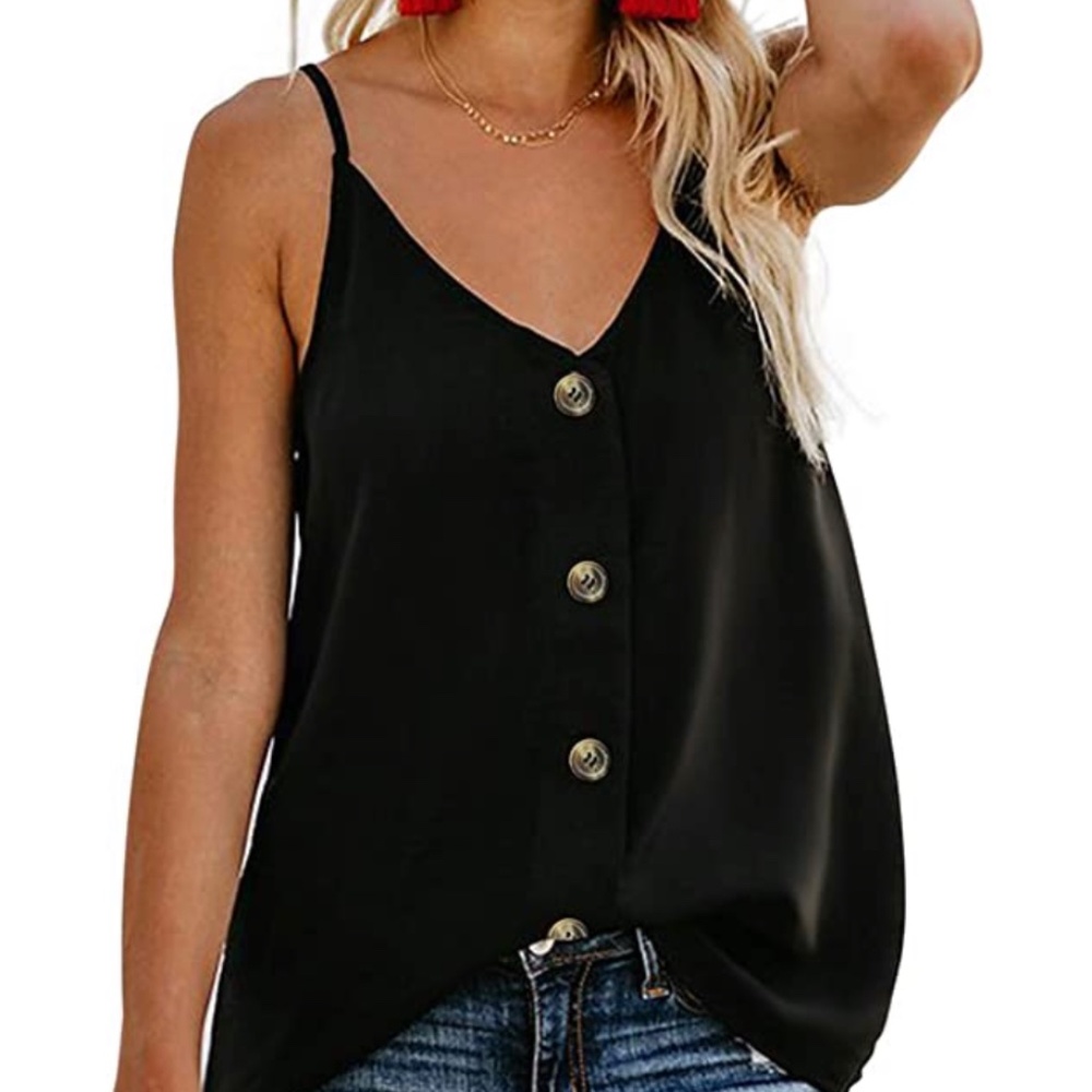 Button Down Cami Blouse!